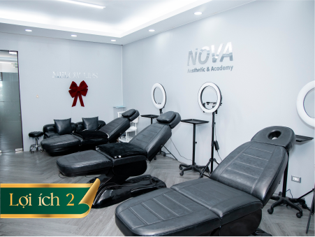 Ứng dụng ngay vào công việc,  tự tin mở dịch vụ riêng, nâng cấp kỹ thuật hoặc phát triển spa/thẩm mỹ viện