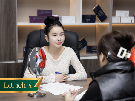 Tư vấn khách hàng chuyên nghiệp, biết cách đánh giá khuôn mặt, lựa chọn dịch vụ phù hợp & chăm sóc khách sau tiêm